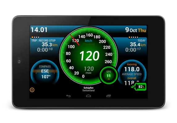 Ulysse Speedometer android App screenshot 16