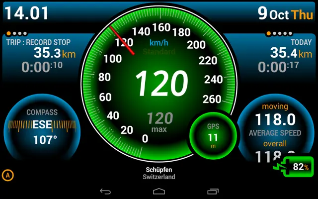 Ulysse Speedometer android App screenshot 17