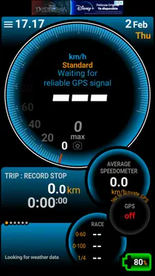 Ulysse Speedometer android App screenshot 2