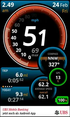 Ulysse Speedometer android App screenshot 8